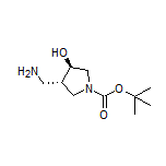 (3S,4R)-3-(Aminomethyl)-1-Boc-pyrrolidin-4-ol