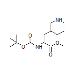 Methyl 2-(Boc-amino)-3-(piperidin-3-yl)propanoate