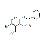 2-Allyl-3-(benzyloxy)-6-bromobenzaldehyde