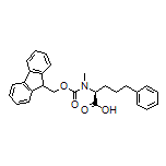 (S)-2-[Fmoc-(methyl)amino]-5-phenylpentanoic Acid