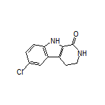 6-Chloro-2,3,4,9-tetrahydro-1H-pyrido[3,4-b]indol-1-one