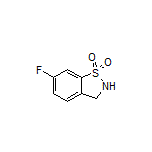 6-Fluoro-2,3-dihydrobenzo[d]isothiazole 1,1-Dioxide