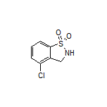 4-Chloro-2,3-dihydrobenzo[d]isothiazole 1,1-Dioxide