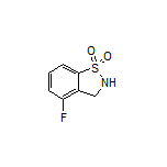 4-Fluoro-2,3-dihydrobenzo[d]isothiazole 1,1-Dioxide