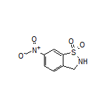 6-Nitro-2,3-dihydrobenzo[d]isothiazole 1,1-Dioxide