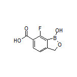 7-Fluoro-1-hydroxy-1,3-dihydrobenzo[c][1,2]oxaborole-6-carboxylic Acid