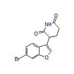 3-(6-Bromobenzofuran-3-yl)piperidine-2,6-dione
