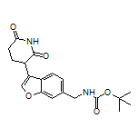 3-[6-[(Boc-amino)methyl]benzofuran-3-yl]piperidine-2,6-dione