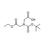 N-Boc-N-(2-ethoxy-2-oxoethyl)glycine