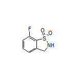 7-Fluoro-2,3-dihydrobenzo[d]isothiazole 1,1-Dioxide