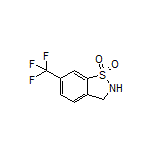 6-(Trifluoromethyl)-2,3-dihydrobenzo[d]isothiazole 1,1-Dioxide