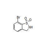 7-Bromo-2,3-dihydrobenzo[d]isothiazole 1,1-Dioxide