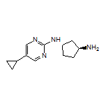 (1S,3S)-N1-(5-Cyclopropylpyrimidin-2-yl)cyclopentane-1,3-diamine