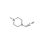 1-Methyl-4-(propa-1,2-dien-1-yl)piperazine