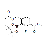6-(Acetoxymethyl)-2-fluoro-3-(methoxycarbonyl)phenylboronic Acid Pinacol Ester