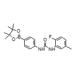 4-[3-(2-Fluoro-5-methylphenyl)ureido]phenylboronic Acid Pinacol Ester