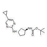(1S,3S)-N1-Boc-N3-(5-cyclopropylpyrimidin-2-yl)cyclopentane-1,3-diamine