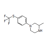 3-Methyl-1-[4-[(trifluoromethyl)thio]phenyl]piperazine