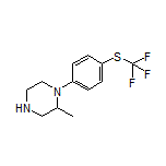 2-Methyl-1-[4-[(trifluoromethyl)thio]phenyl]piperazine