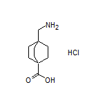 4-(Aminomethyl)bicyclo[2.2.2]octane-1-carboxylic Acid Hydrochloride