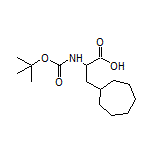 2-(Boc-amino)-3-cycloheptylpropanoic Acid