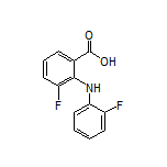 3-Fluoro-2-[(2-fluorophenyl)amino]benzoic Acid