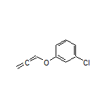 1-Chloro-3-(propa-1,2-dien-1-yloxy)benzene