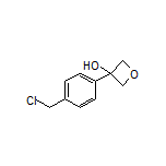 3-[4-(Chloromethyl)phenyl]oxetan-3-ol