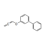 3-(Propa-1,2-dien-1-yloxy)biphenyl