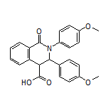 2,3-Bis(4-methoxyphenyl)-1-oxo-1,2,3,4-tetrahydroisoquinoline-4-carboxylic Acid