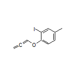 2-Iodo-4-methyl-1-(propa-1,2-dien-1-yloxy)benzene