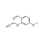 4-Methoxy-2-(propa-1,2-dien-1-yloxy)benzaldehyde