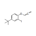 4-(tert-Butyl)-2-iodo-1-(propa-1,2-dien-1-yloxy)benzene
