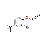 2-Bromo-4-(tert-butyl)-1-(propa-1,2-dien-1-yloxy)benzene