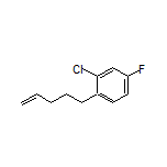 2-Chloro-4-fluoro-1-(pent-4-en-1-yl)benzene