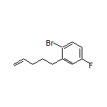 1-Bromo-4-fluoro-2-(pent-4-en-1-yl)benzene
