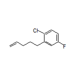 1-Chloro-4-fluoro-2-(pent-4-en-1-yl)benzene