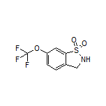 6-(Trifluoromethoxy)-2,3-dihydrobenzo[d]isothiazole 1,1-Dioxide