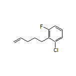 1-Chloro-3-fluoro-2-(pent-4-en-1-yl)benzene