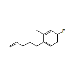 4-Fluoro-2-methyl-1-(pent-4-en-1-yl)benzene