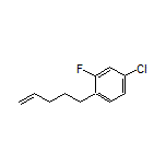 4-Chloro-2-fluoro-1-(pent-4-en-1-yl)benzene
