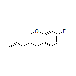 4-Fluoro-2-methoxy-1-(pent-4-en-1-yl)benzene