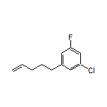 1-Chloro-3-fluoro-5-(pent-4-en-1-yl)benzene