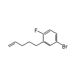 4-Bromo-1-fluoro-2-(pent-4-en-1-yl)benzene