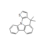 4,4-Dimethyl-4H-thieno[3’,2’:5,6]pyrido[3,2,1-jk]carbazole