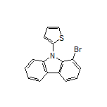 1-Bromo-9-(thiophen-2-yl)-9H-carbazole