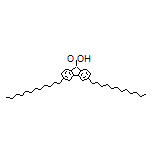 3,6-Didodecyl-9H-fluorene-9-carboxylic Acid