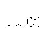 1,2-Dimethyl-4-(pent-4-en-1-yl)benzene