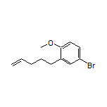 4-Bromo-1-methoxy-2-(pent-4-en-1-yl)benzene