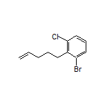 1-Bromo-3-chloro-2-(pent-4-en-1-yl)benzene